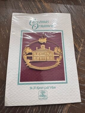 Vintage 1996 Augusta National Golf Club Christmas Ornament Hand & Hammer Masters